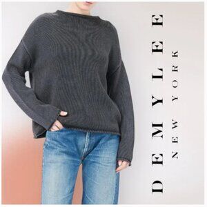 ISO Demylee Lamis Boatneck Sweater in Black XS